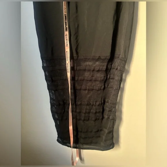 House of CB Black Sheer Midi Dress - Picture 10 of 10